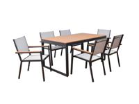 HOME DELUXE Tuinset Siera Sedia 7-delig