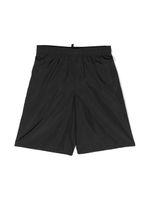 DSQUARED2 KIDS short de bain à logo imprimé - Noir - thumbnail