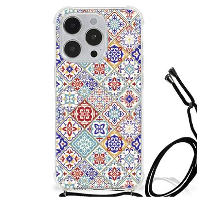 iPhone 14 Pro Max Anti-Shock Hoesje Tiles Color iPhone 14 Pro Max Anti-Shock Hoesje Tiles Color