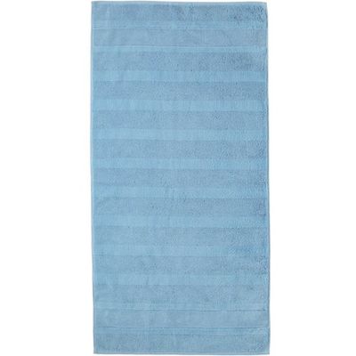 Cawö Cawö Noblesse 2 Uni Handdoek Sky