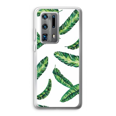 Lange bladeren: Huawei P40 Pro Plus Transparant Hoesje