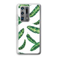 Lange bladeren: Huawei P40 Pro Plus Transparant Hoesje