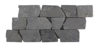 Stabigo Horizontal 50 Light Grey mozaiek 15x30 cm grijs mat