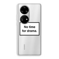 No drama: Huawei P50 Pro Transparant Hoesje