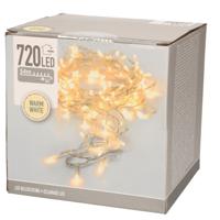 Kerstverlichting - transparant - 720 leds - warm witte lampjes - 5400 cm - Boomverlichting - thumbnail