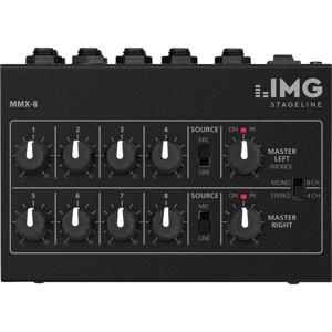 IMG Stageline MMX-8 Microfoonmixer