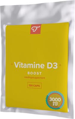 Foodie Vitamine D3 Boost 3000 IU 120 Tabletten