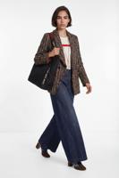 Blazer met badges I want more - BLACK - 46