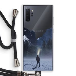 Wanderlust: Samsung Galaxy Note 10 Plus Transparant Hoesje met koord