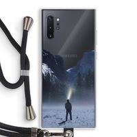 Wanderlust: Samsung Galaxy Note 10 Plus Transparant Hoesje met koord