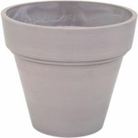 Bloempot Mega Collections Ecostone Planter Bruin Taupe 55 x 51 cm