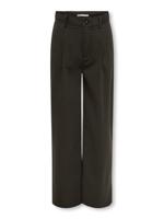 Kids ONLY winter broek meisjes - grijs - KogAlden - wide leg fit Kids ONLY winter broek meisjes - grijs - KogAlden - wide leg fit