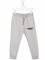 DSQUARED2 KIDS pantalon de jogging à logo imprimé - Gris