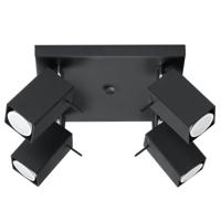 Plafondlamp MERIDA 4 zwart