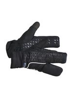 Craft Siberian 2.0 Split Finger Handschoen XL Zwart - thumbnail