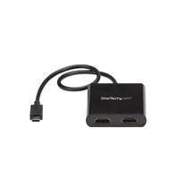 StarTech.com USB-C naar HDMI multi-monitor splitter 2-poorts MST Hub - thumbnail