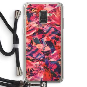 California: Samsung Galaxy A8 (2018) Transparant Hoesje met koord