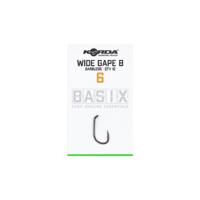 Korda Basix Wide Gape Barbless Size 6 - thumbnail