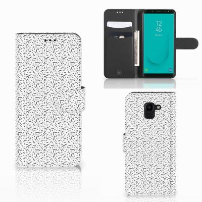 Samsung Galaxy J6 2018 | Telefoon Hoesje | Stripes Dots