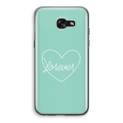 Forever heart pastel: Samsung Galaxy A5 (2017) Transparant Hoesje