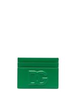 Dolce & Gabbana porte-cartes à logo embossé - Vert