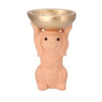 Daan Kromhout Schaal konijn oranje 23 cm | 6 stuks