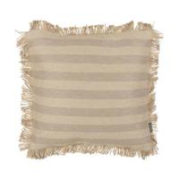 Beliani - CIRSIUM - Sierkussen - Beige - 45 x 45 cm - Jute