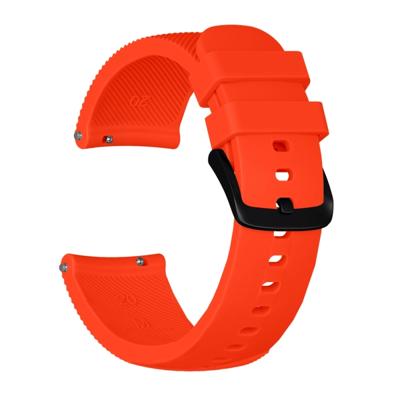 Crazy Horse textuur siliconen polsband voor Huami Amazfit bip Lite versie 20mm (koraal)