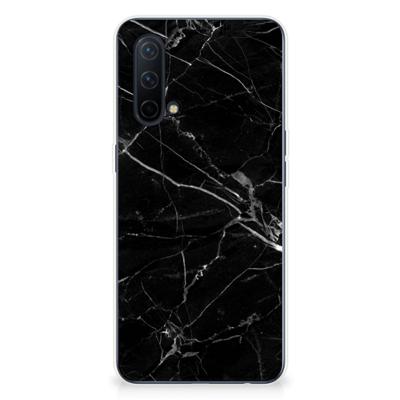 OnePlus Nord CE 5G | TPU | Siliconen hoesje | Marmer Zwart - Origineel Cadeau Vader