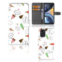 Motorola Moto G22 Book Cover IJsjes