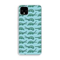 Kroko: Pixel 4 XL Transparant Hoesje