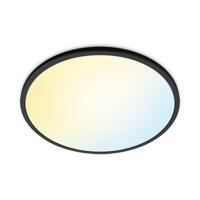 WiZ Slimme plafonnièreSuperSlim Ø 55cm - zwart - 929003227001