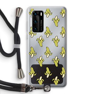 Bananas: Huawei P40 Transparant Hoesje met koord