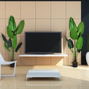 160 cm Kunstmatige Tropische Palmboom met Gratis Zwarte Pot Decoratieve Bonsai voor Binnen op de Grond Kunstmatige Groene Boom