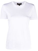 Loro Piana t-shirt ajusté à col ras-de-cou - Blanc