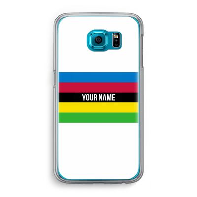 WK Wielrennen: Samsung Galaxy S6 Transparant Hoesje WK Wielrennen: Samsung Galaxy S6 Transparant Hoesje