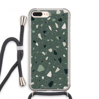 Terrazzo N°19: iPhone 7 PLUS Transparant Hoesje met koord