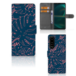 Sony Xperia 5III Hoesje Palm Leaves