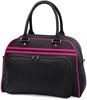 Atlantis BG75 Retro Bowling Bag - Black/Fuchsia - 44 x 31 x 25 cm