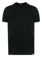 DSQUARED2 t-shirt en coton à patch logo - Noir