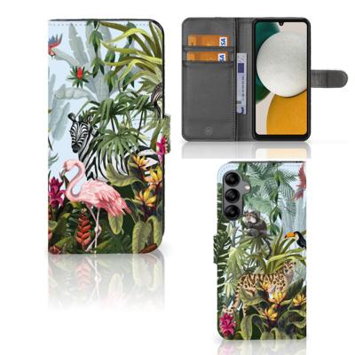 Telefoonhoesje | Met pasjeshouder | voor Samsung Galaxy A34 Jungle