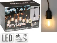 Partylights Connectable 10 LED 4,5m WW