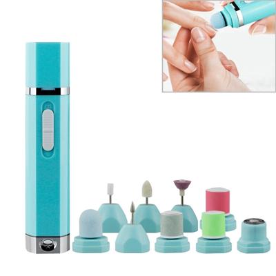BZ-3561 9 in 1 draagbare multifunctionele nagel polijst machine manicure tool set
