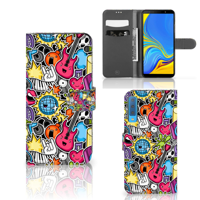 Samsung Galaxy A7 (2018) | Wallet Case | met Pasjes | Punk Rock Samsung Galaxy A7 (2018) | Wallet Case | met Pasjes | Punk Rock