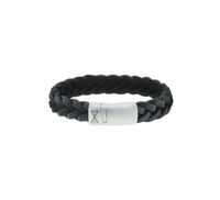 AZE Jewels Armband Iron Big Wave Black - thumbnail