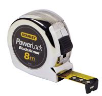 Stanley Handgereedschap Stanley rolbandmaat powerlock blade armor 8m - 25mm - 0-33-527 - 0-33-527