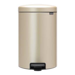 Brabantia NewIcon Pedaalemmer 20 L - Metallic Gold