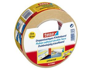 Tesa Dubbelzijdig plakband - 25m x 50mm