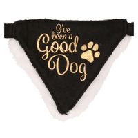 Kerst halsband bandana/sjaaltjes voor kleine hondjes Good Dog - thumbnail