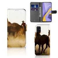 Samsung Galaxy A51 | Telefoonhoesje | Met pasjeshouder | Design Cowboy